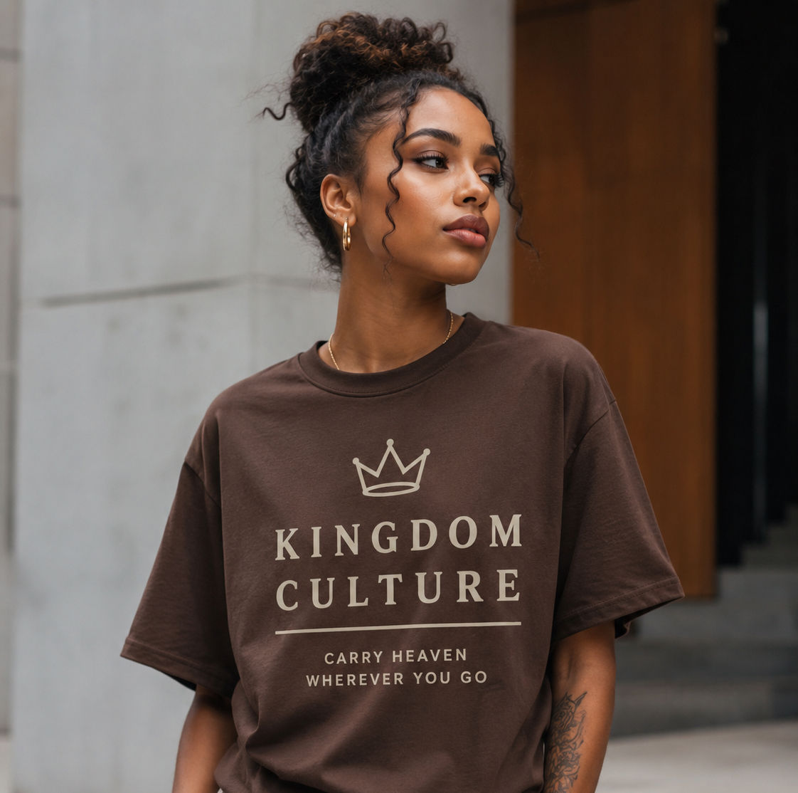 Kingdom Culture Carry Heaven Sorona Quick-Dry Cooling T-Shirt