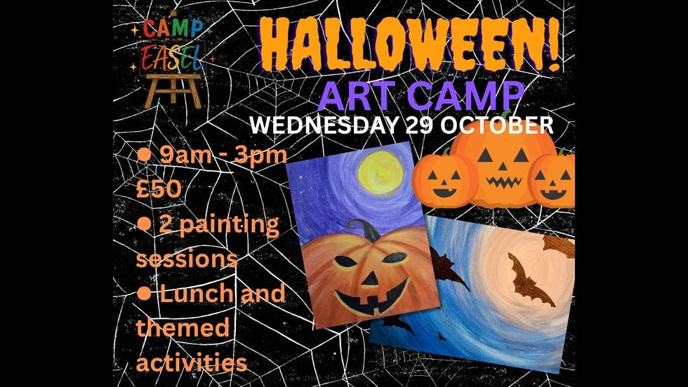 Camp Easel Kids Art Camp - Spooky Halloween