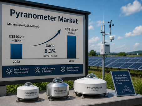 Pyranometer Trends Supporting Global Solar Energy Expansion