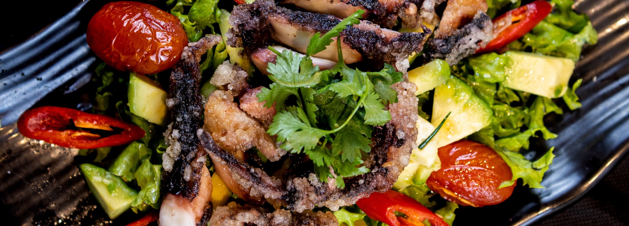 Arranged Food and Objects