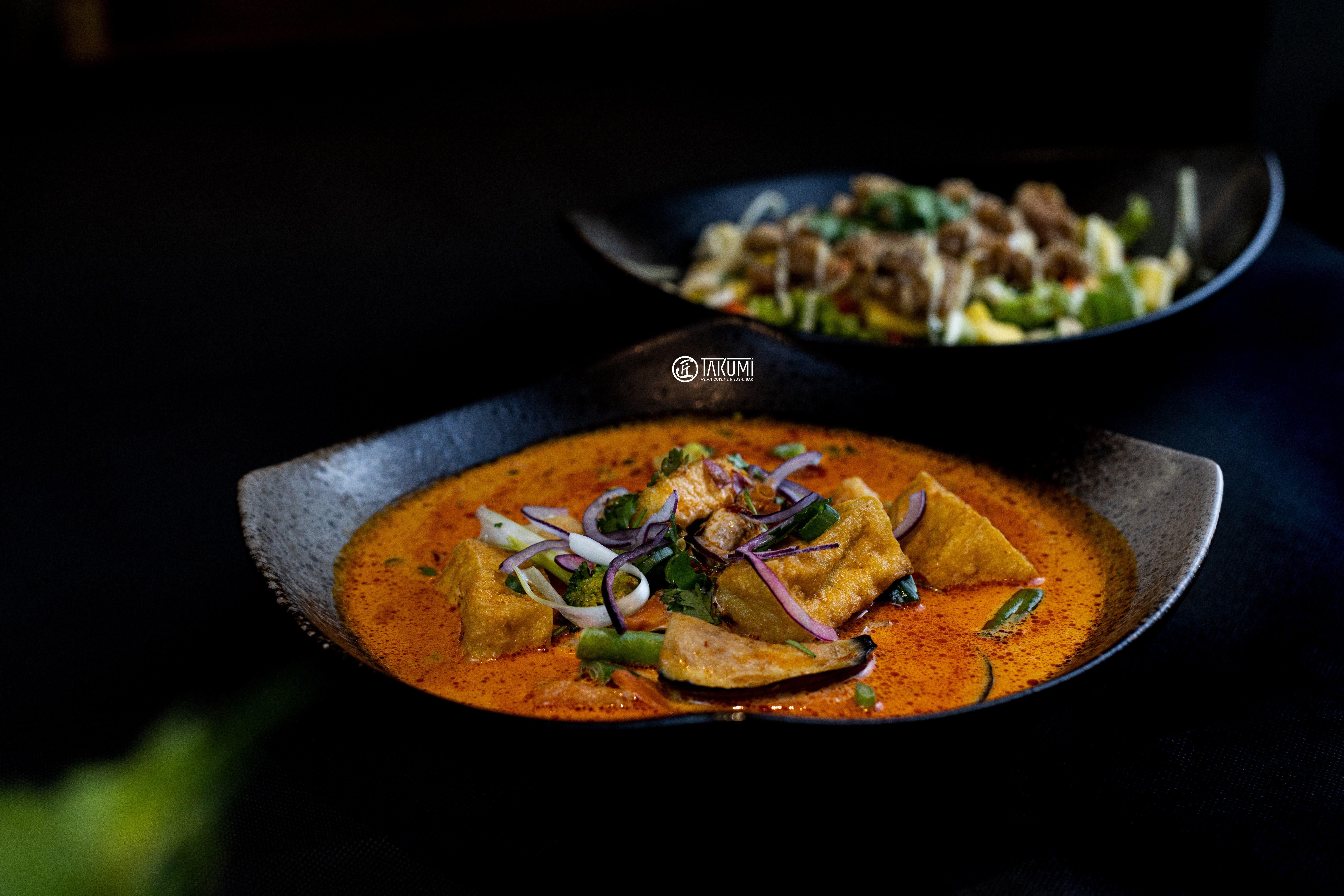 Arranged Food and Objects