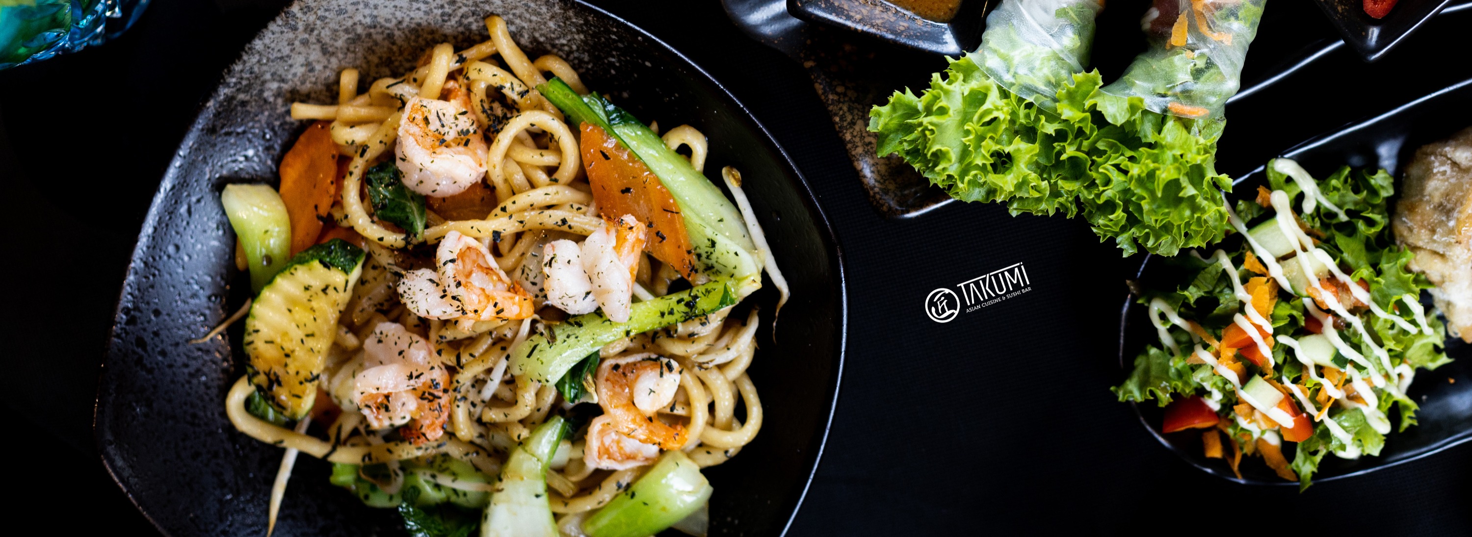 Arranged Food and Objects