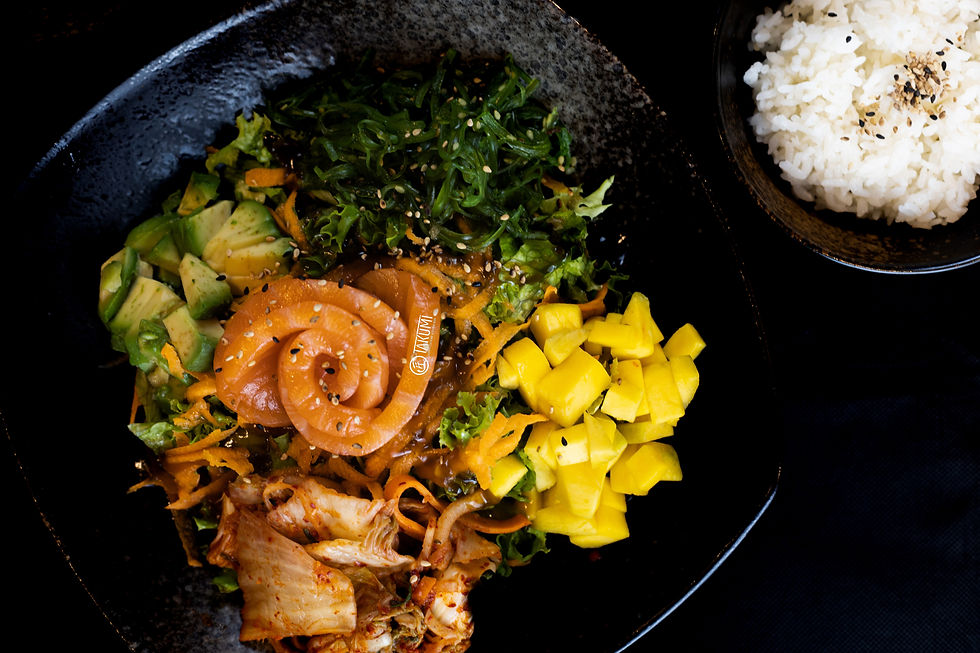 Arranged Food and Objects