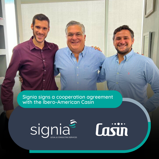 Signia signs cooperation agreement and reinforces 360° services