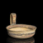 Native Italian Ancient Daunian kyathos pottery