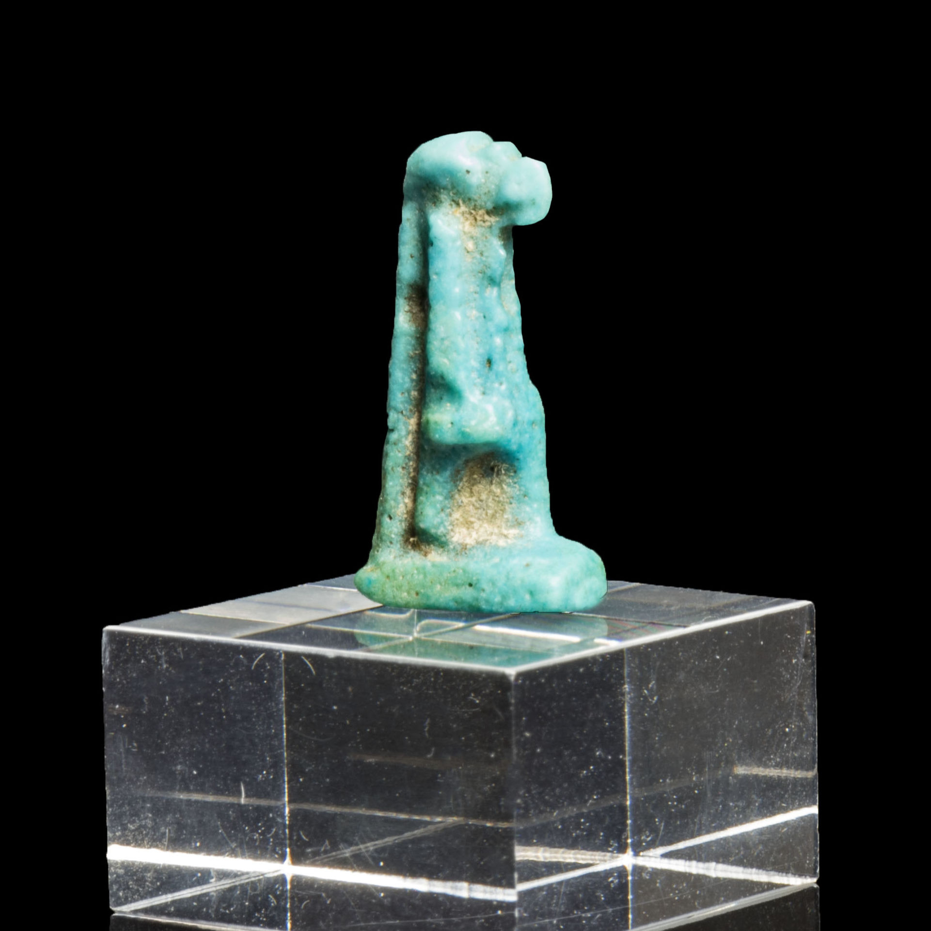 Egyptian faience amulet of god Thoth