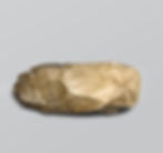 Upper view of Scandinavian Mesolithic flint axe
