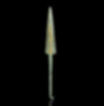 Back view of Finely conserved Luristan tanged bronze spearhead