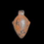 Ancient Egyptian haematite heart amulet