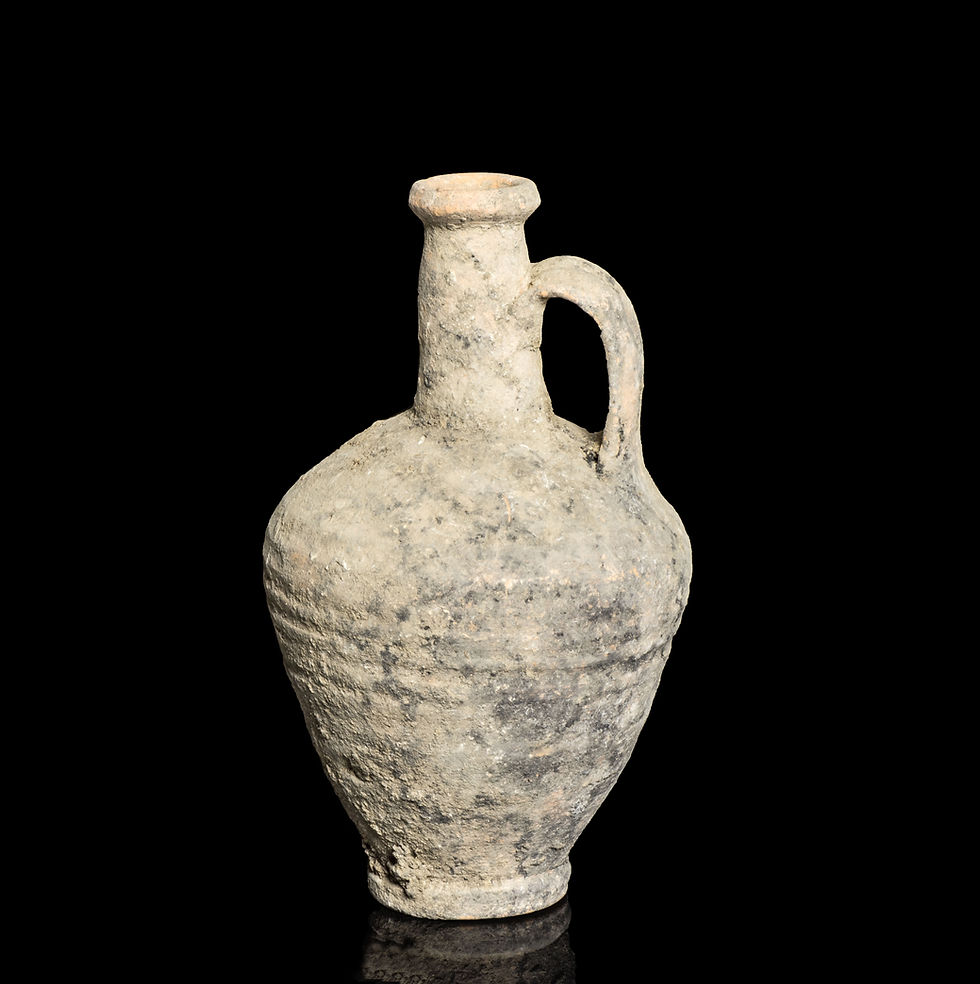 Ancient Roman Rhineland wine flagon