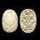 Thumbnail: Both sides of Ancient Egyptian Hyksos scarab with a loose knot design