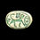 Thumbnail: Green faience Ancient Egyptian New Kingdom scarab with sphynx and hieroglyphs