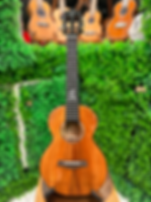 Kamehameha Ukulele KT #03 EQ ALL SOLID HAWAIIAN KOA Tenor w/electric pick