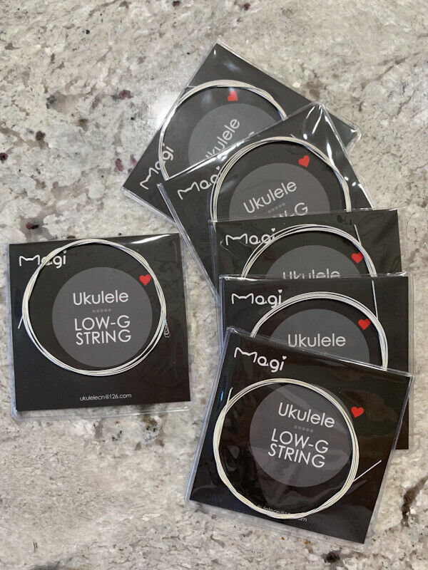Thumbnail: Magi Wound Low G ukulele String single string in bag