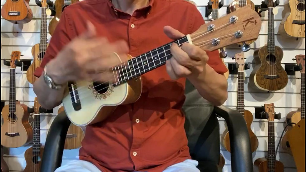 Miniature : Kamehameha Ukulele KS-3 Soprano Spruce/Mahogany