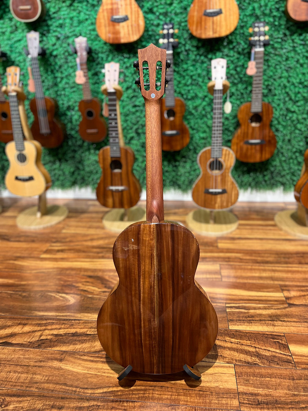 サムネイル： Kamehameha Ukulele KB-52 EQ Baritone Ukulele All Solid Acacia Koa