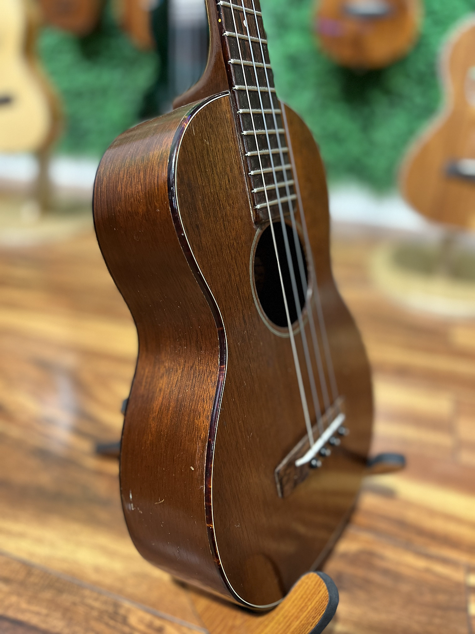 Thumbnail: Vintage Martin Ukulele Style 1 Mahogany Tenor 1950s No crack Mint