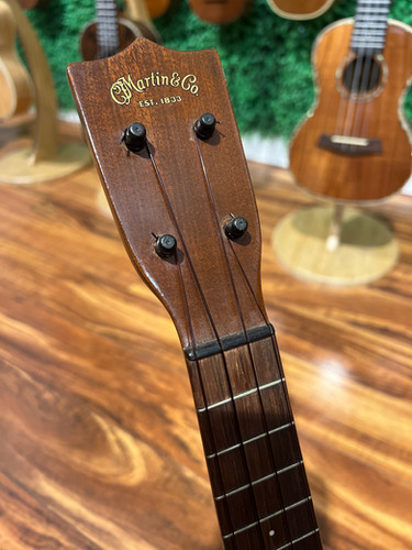 Vintage Martin Ukulele Style 2 Mahogany Soprano 1920s No crack