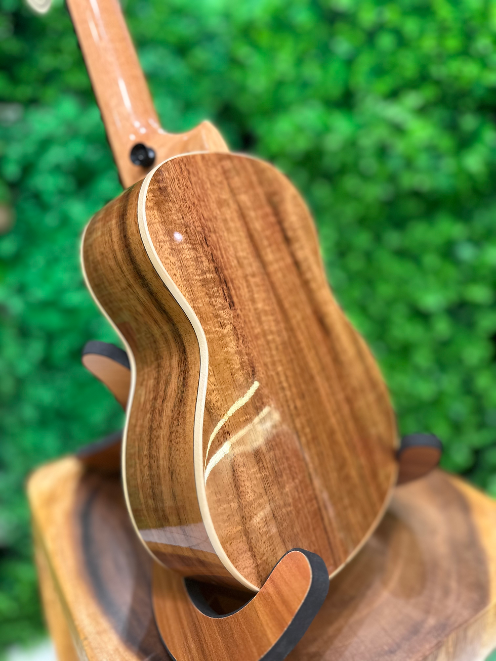 サムネイル： Kamehameha Ukulele KMS-15 Soprano Acacia High Gloss