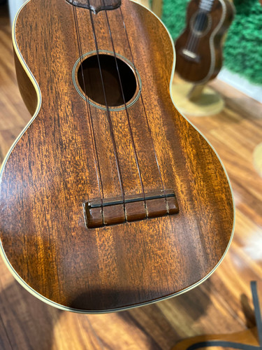 Vintage Martin Ukulele Style 2 Mahogany Soprano 1920s No crack