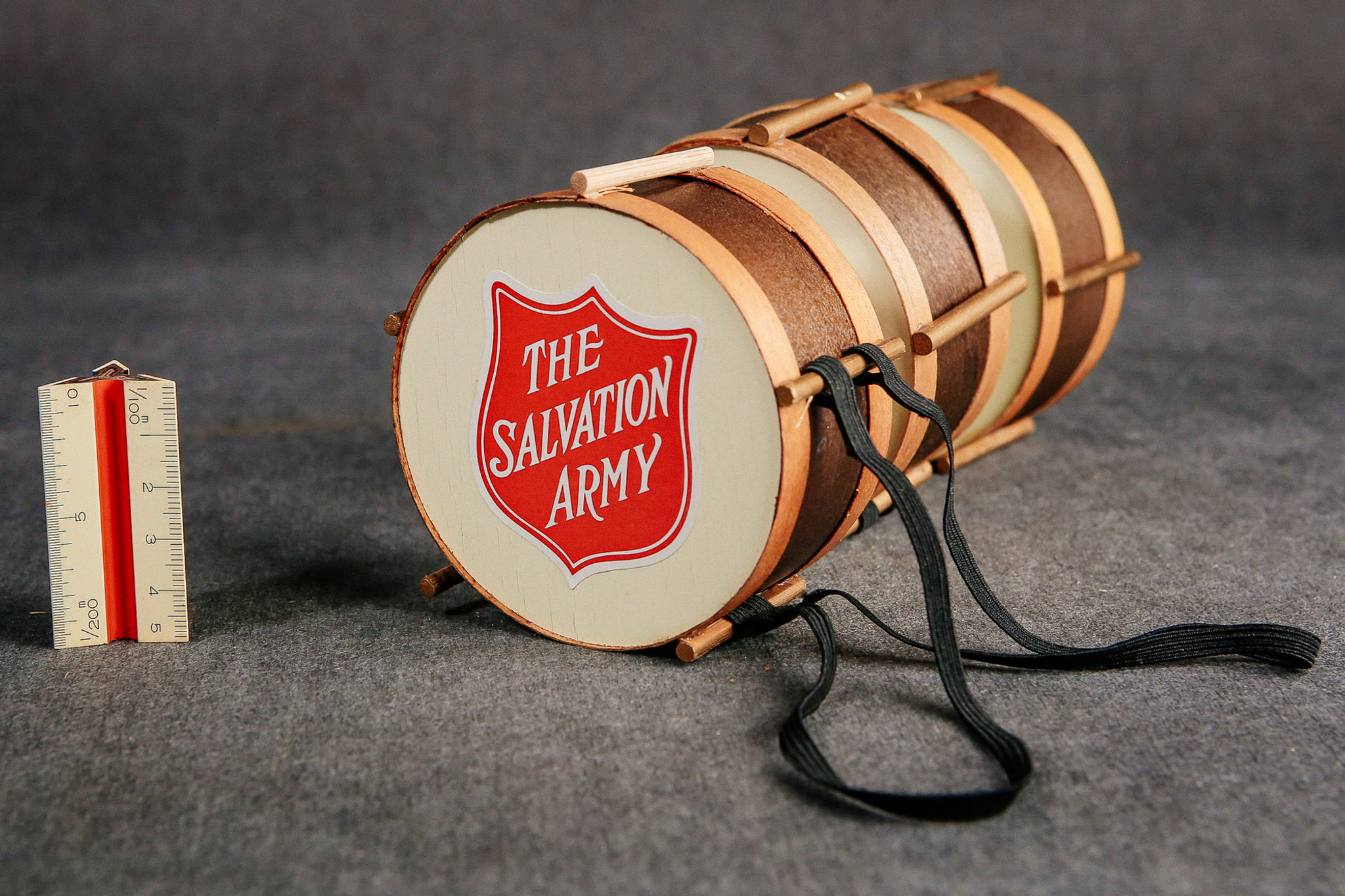 Dollhouse Miniature Bass Drum Mini