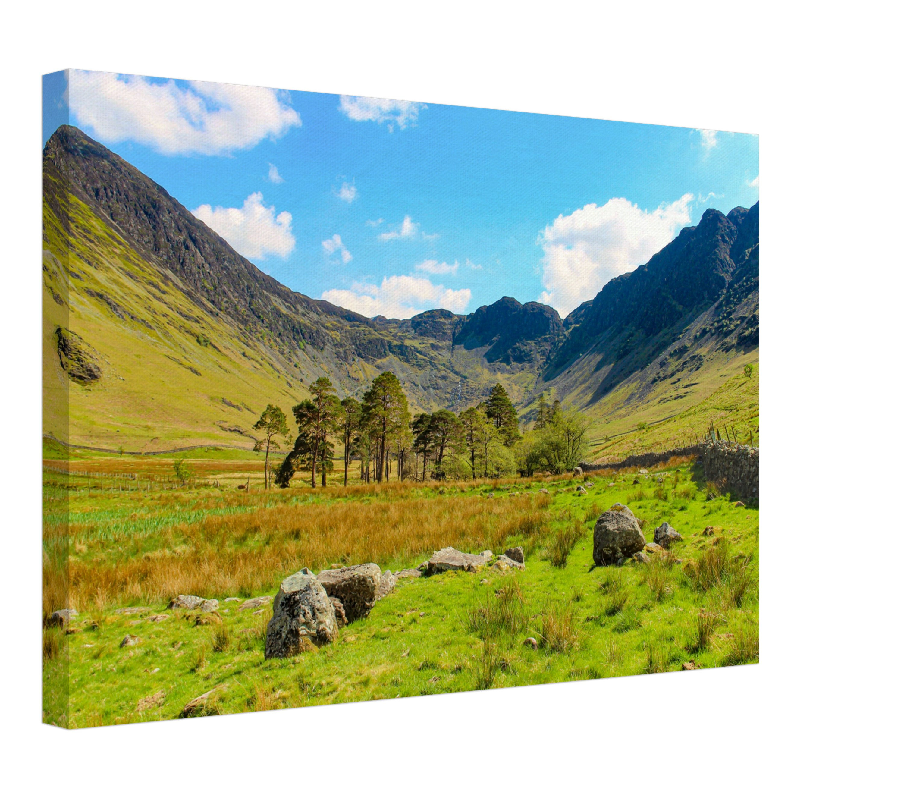 L016 - Buttermere - Fleetwith Pike & Hat Stacks Thick Canvas