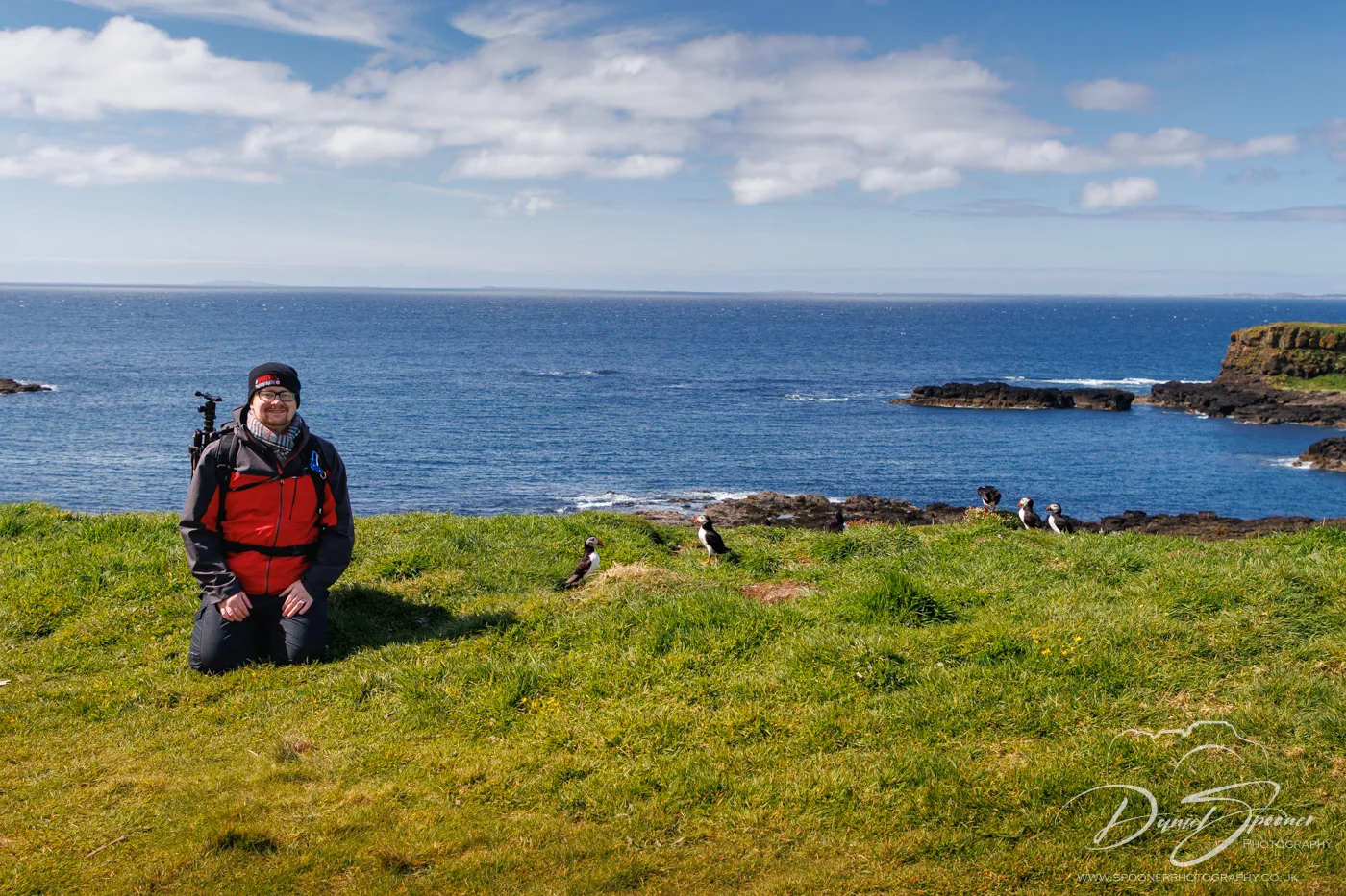 Spooner Photography on Lunga, landscape and sea in background, Sunny day