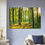Thumbnail: L001 - Shining Cliff Woods Thick canvas on Blue wall