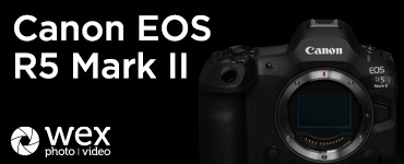 Canon R5 Mark II Promotion WEX Gif