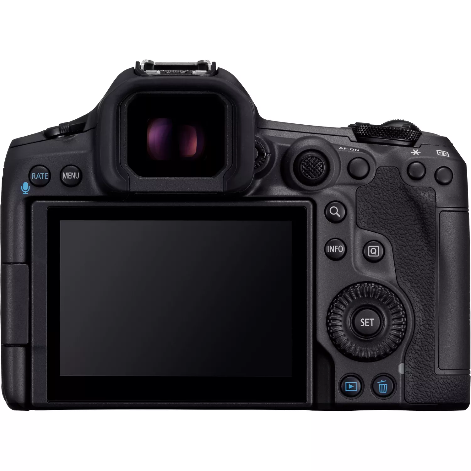 Canon R5 Mark II Body Back View