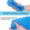 Thumbnail: 2 Pcs Ice Cube Tray with Lids Silicon Hexagon Shape