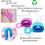 Thumbnail: Silicon back scrubber 1 pcs