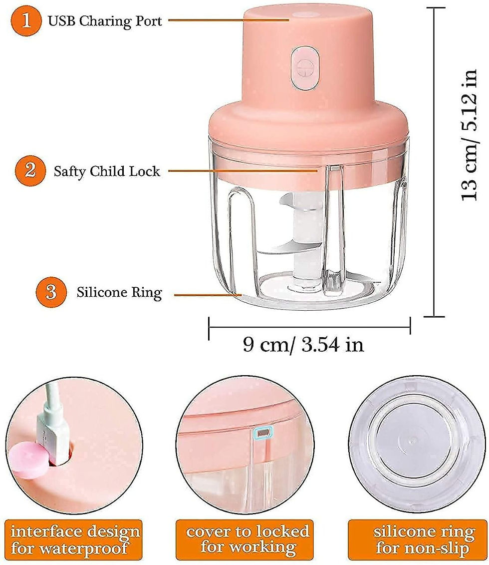 Thumbnail: Electric Chopper 250 ML Rechargable