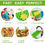 Thumbnail: 2 Pcs Ice Cube Tray with Lids Silicon Hexagon Shape