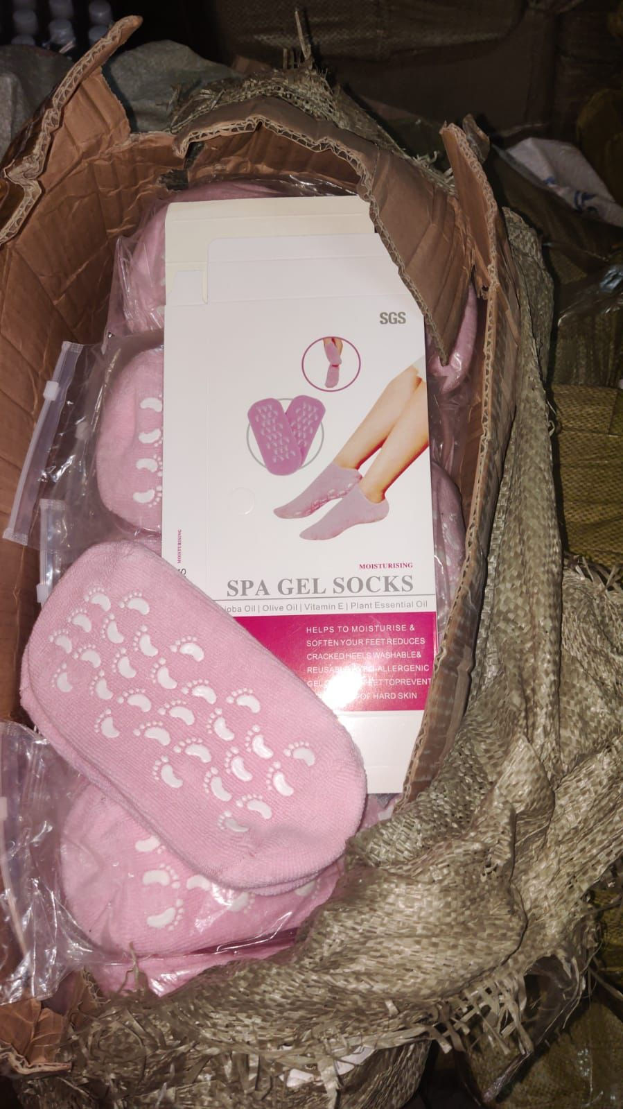 Thumbnail: Gel Spa Socks