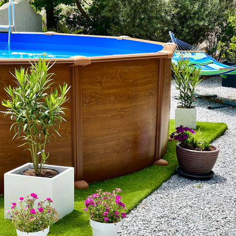 Shared Swimming pool in the garden