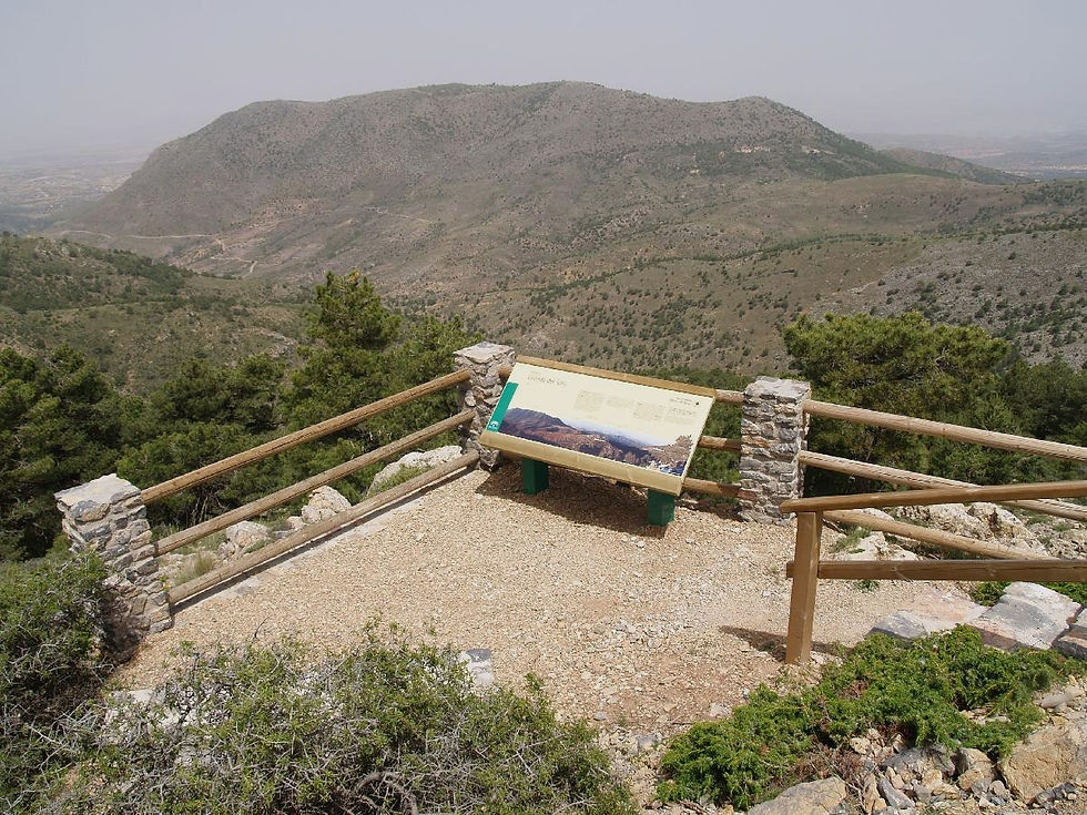 Natural park of Sierra de baza