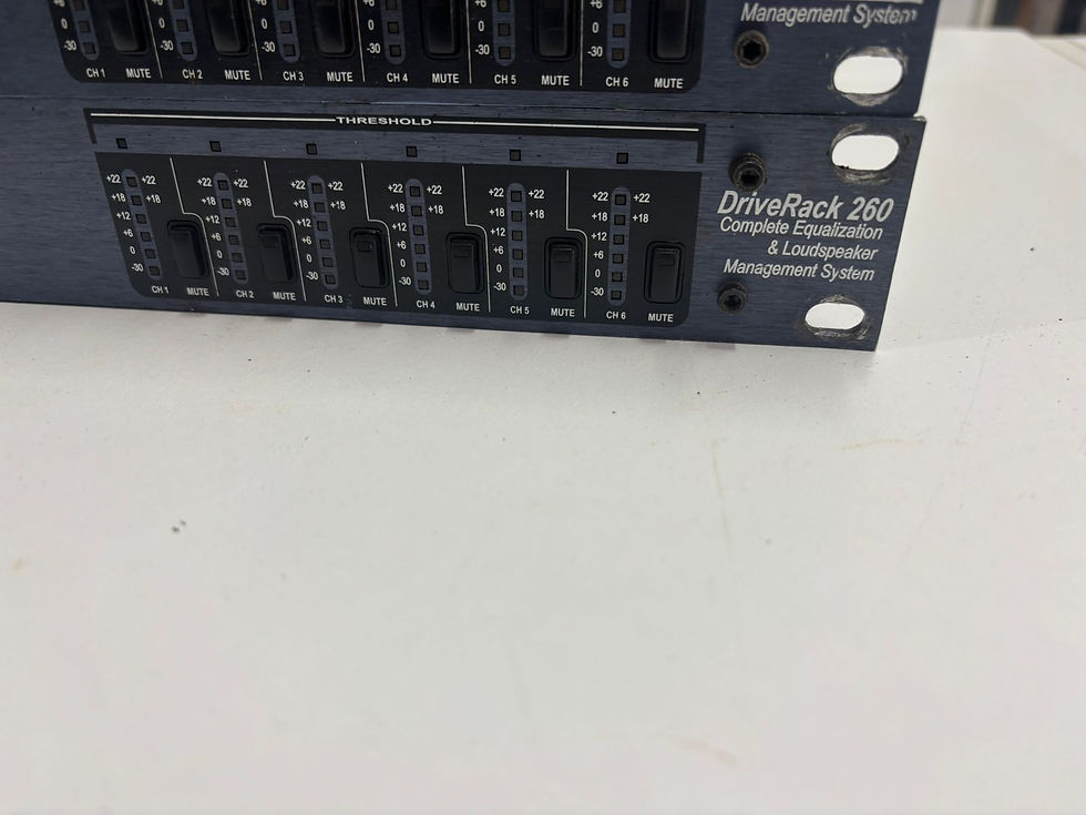 Thumbnail: dbx DriveRack 260 Loudspeaker Management System