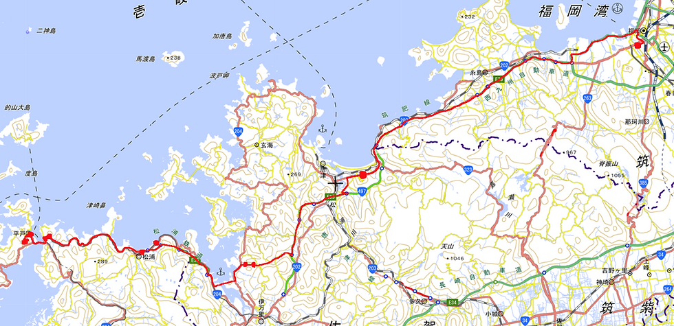 さつき観光路線図