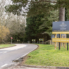 Entrance to auction house