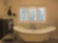Shutter blinds in bathroom