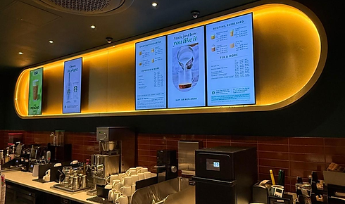 Starbucks LED Menu