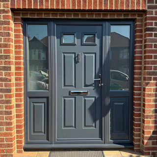 Grey door