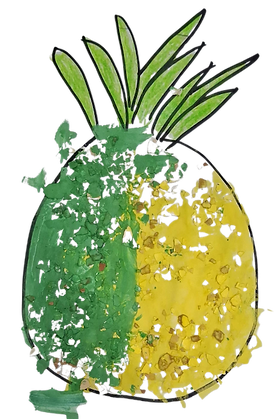pineapple mosaic