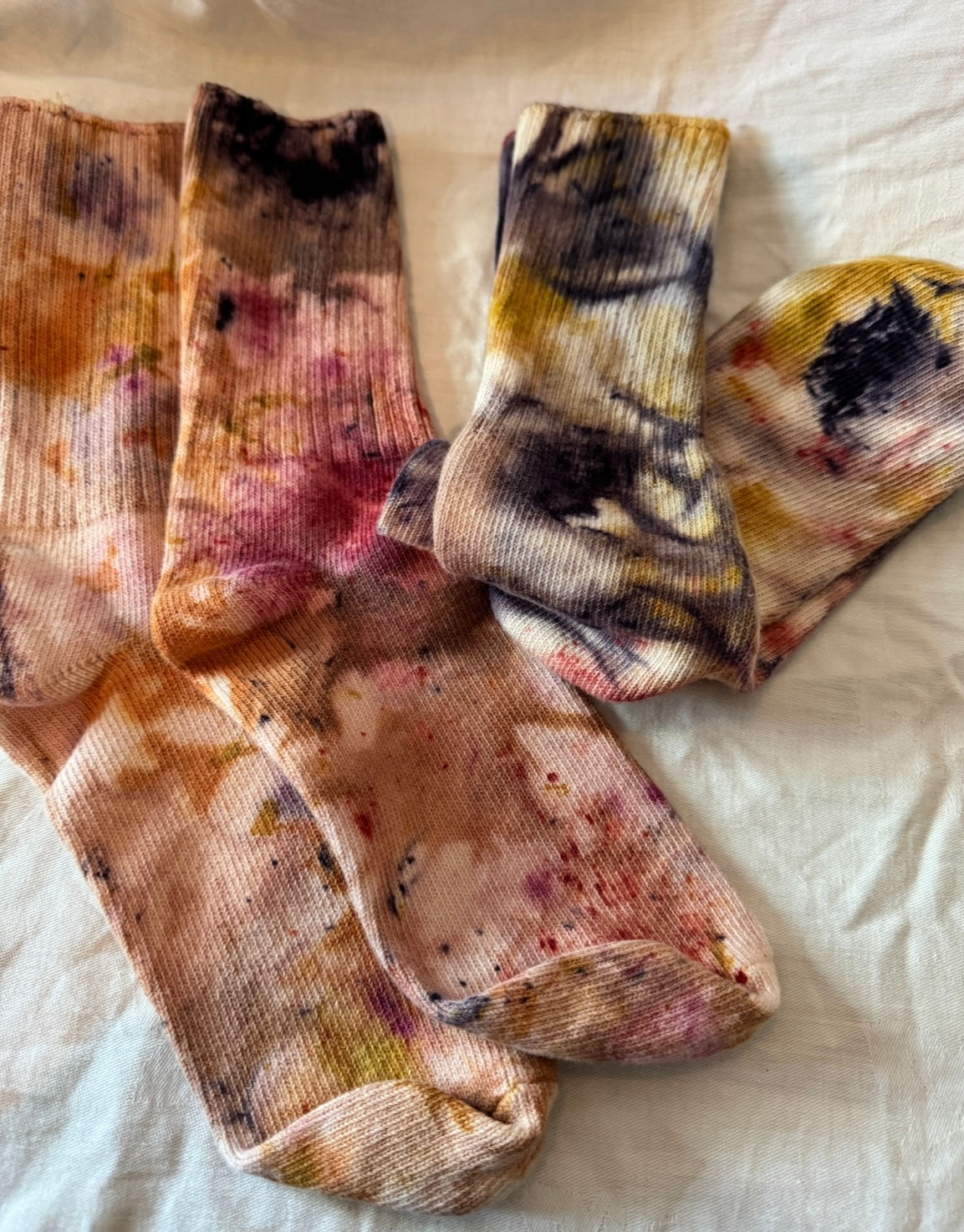 Naturally Dyed Cotton Socks