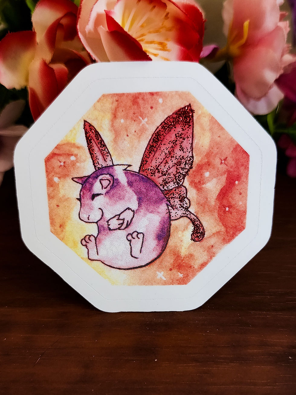 Thumbnail: Glitter Animal Fairy Stickers
