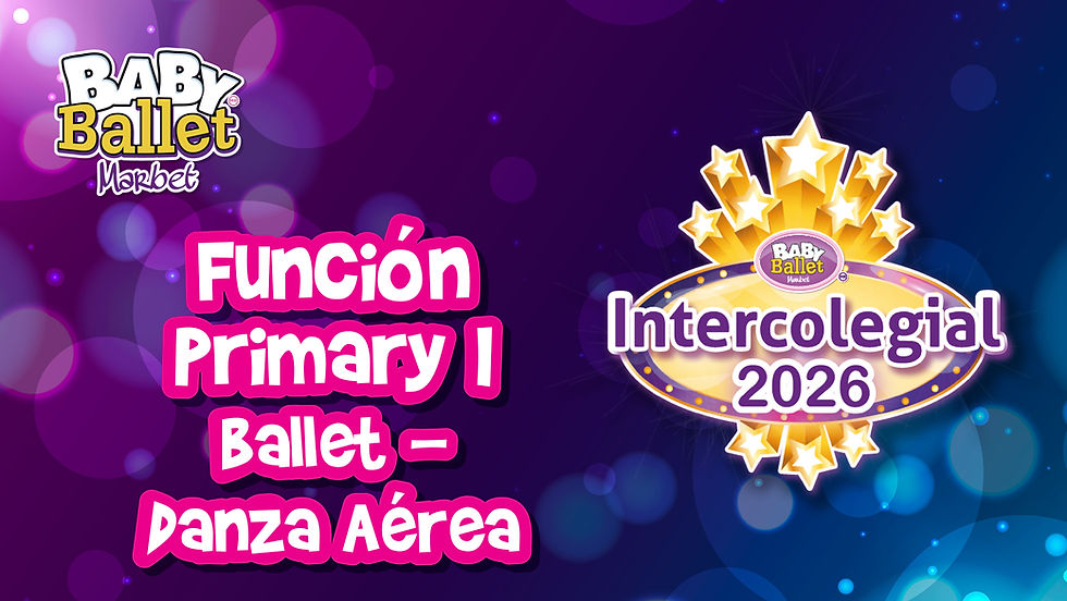 Función Nivel Primary I - Ballet - Danza Aérea