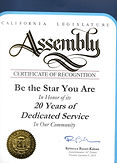 20th Ca. legislature Honor for BTSYA.jpe