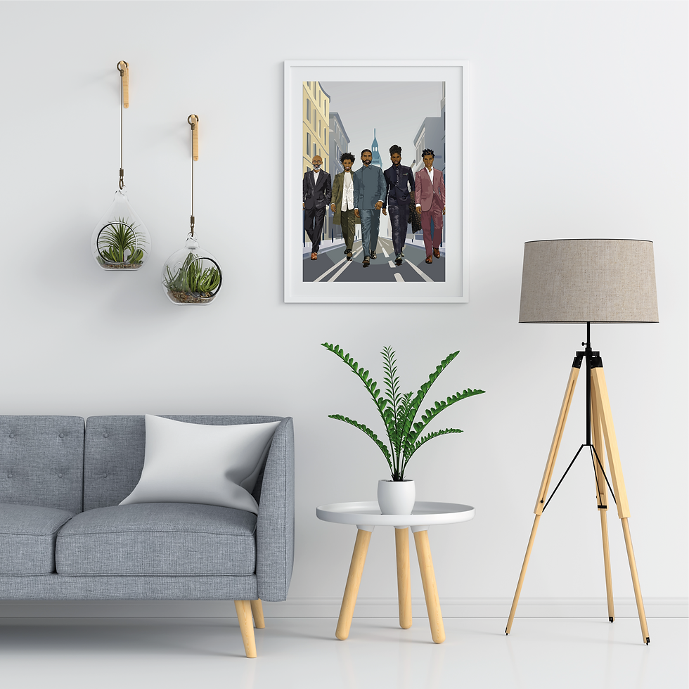 Thumbnail: 2025 Affirmation Calendar, June image framed