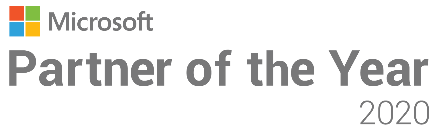 Microsoft Partner of the Year 2020 badge
